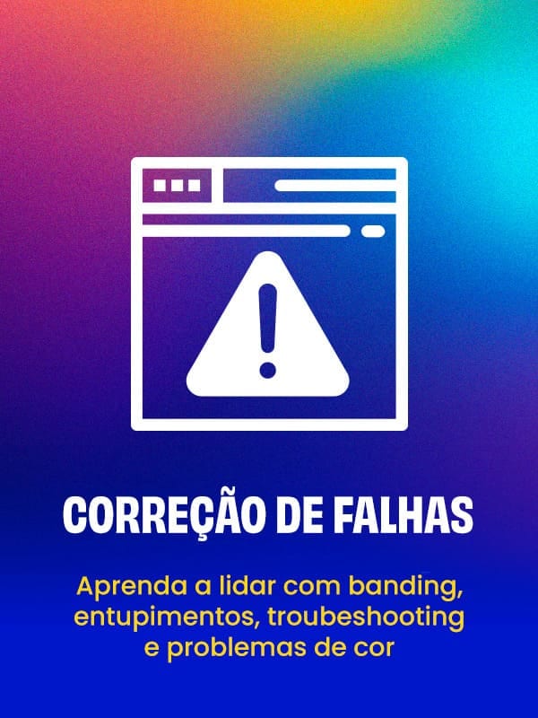 Correção de falhas e entupimentos